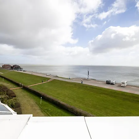 شقة Exklusives Penthouse Am Suedstrand Mit Dachterrasse & Meerblick Wohnung 37 *