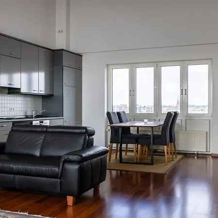 Exklusives Penthouse Am Suedstrand Mit Dachterrasse & Meerblick Wohnung 37